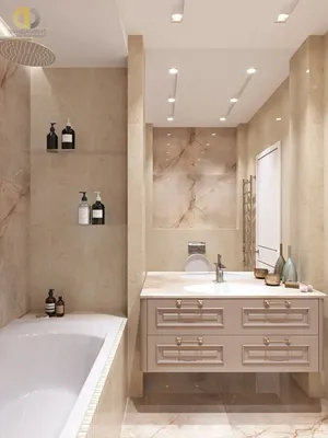 Фото ванных комнат в бежевых тонах: скачать красивые изображения бесплатно.
