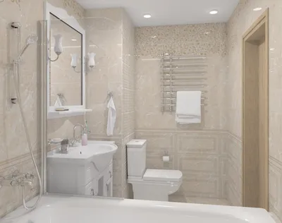 Фото ванных комнат в бежевых тонах: идеи для создания стильного и уютного интерьера.