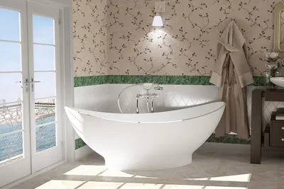 Красивые фото ванных комнат в бежевых тонах. Скачать в хорошем качестве.