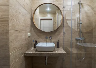Ванная комната с двойной раковиной: фото примеры