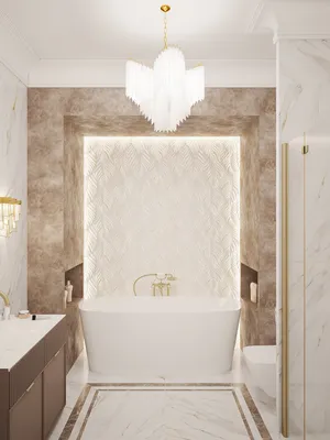 Фото идеи для отделки ванной комнаты в разных стилях