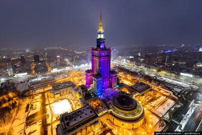 3. Уютные зимние виды: Изображения Варшавы в формате WebP