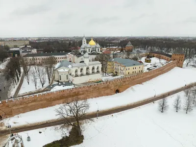 Зимний фотоальбом Великого Новгорода: Выбирайте изображения в PNG