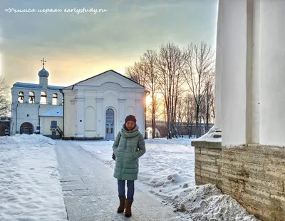 Фотографии Великого Новгорода зимой: JPG формат для скачивания