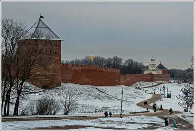 Фотоальбом зимы в Великом Новгороде: Фотографии в формате JPG