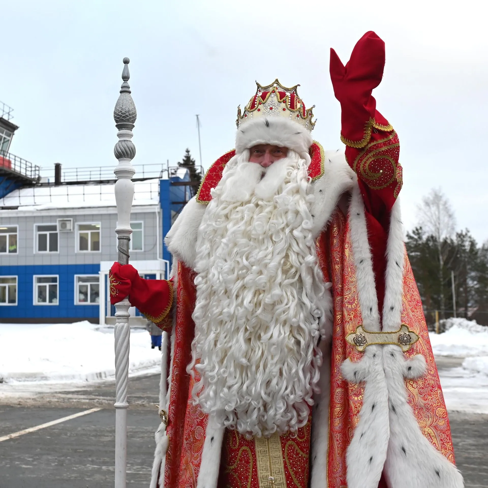 Дед мороз в устюге настоящий фото