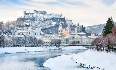 Зимний Шарм Венской Архитектуры: Фотографии для любого размера