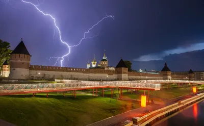 Весенняя гроза: магия природы на фотографии