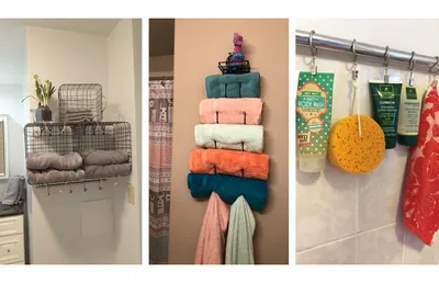 Вешалки для полотенец в ванной: Ванная комната в картинках