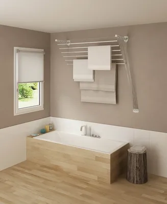 Организуйте свою ванную комнату с помощью вешалок для полотенец (фото)