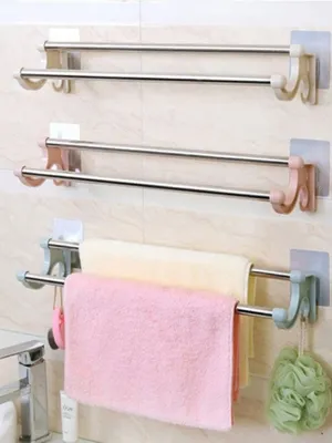 Вешалки для полотенец в ванной комнате: добавьте функциональность и элегантность (фото)
