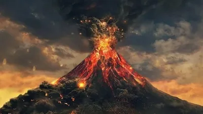 Вулканический фон для вашего устройства: Огненная энергия.