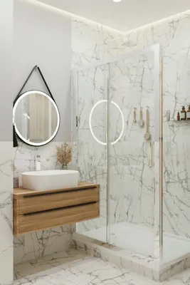 Фото душевых кабин с ванной в JPG формате для ванной комнаты