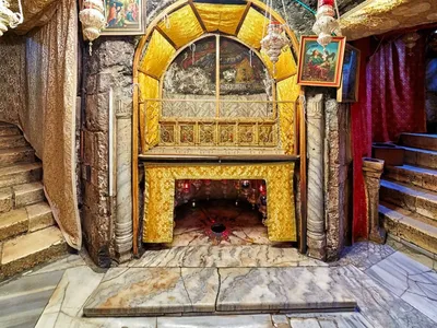 Фотография Вифлеемского храма Рождества Христова в JPG