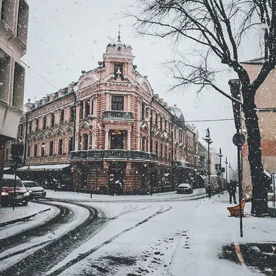 Фотографии Вильнюса зимой: Волшебство белого покрова
