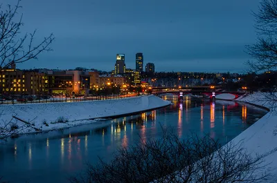 Фото Вильнюса: Зимние картины в формате WebP