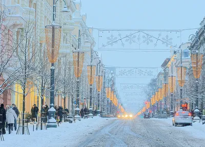 Фотографии города Вильнюса в зимнем наряде: WebP оптимизация