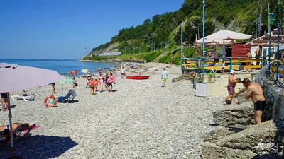 Фото пляжа Вишневка в формате JPG - бесплатно