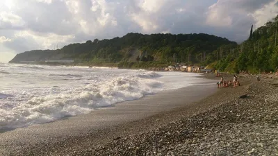 Фото пляжа Вишневка в Full HD качестве - скачать бесплатно