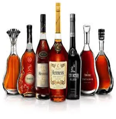 Изображение Виски Hennessy с эффектом градиента WebP