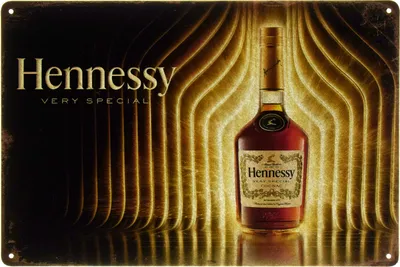 Фото Виски Hennessy с эффектом дыма в JPG