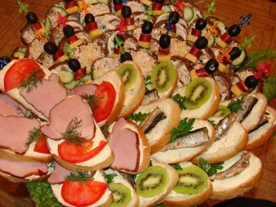 Фотографии необычных бутербродов, идеальных для праздничного стола