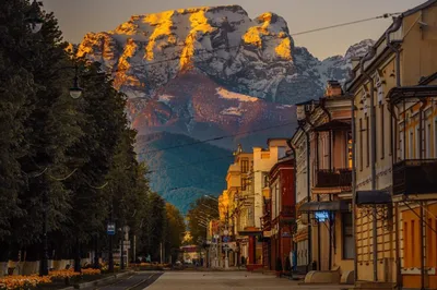 Фото Владикавказа: красоты гор в HD качестве, можно выбрать размер и формат  
