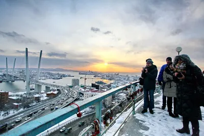 Зимний волшебный Владивосток: выбирай фото по размеру и формату!