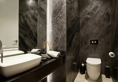 Фото ванной комнаты с влагостойкой штукатуркой: лучшее качество изображений