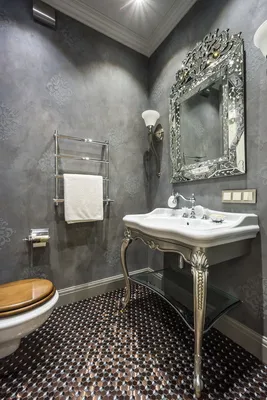 Фото ванной комнаты с влагостойкой штукатуркой: скачать в формате JPG, PNG, WebP