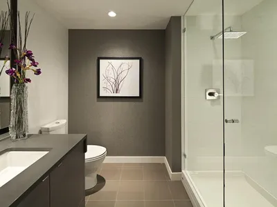 Ванная комната: красивые фото с влагостойкой штукатуркой