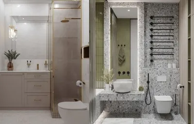 Full HD изображения влагостойкой штукатурки для ванной