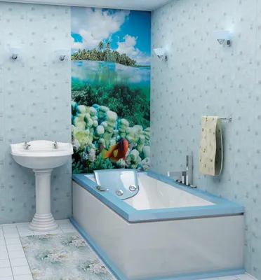 Ванная комната в новом свете: фото с влагостойкими панелями