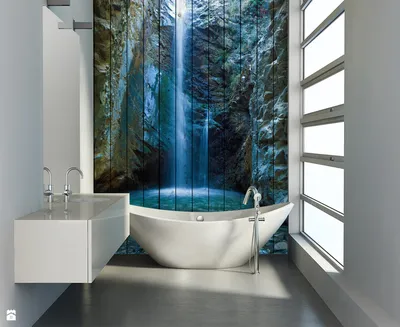 Full HD фото влагостойких панелей для ванной комнаты