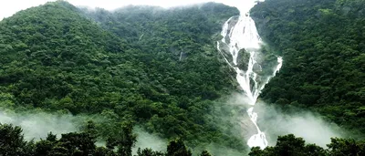 Фото водопада Дудхсагар: удивительное изображение природного чуда