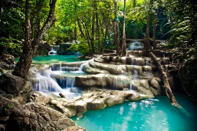 4K фотография водопада Эраван