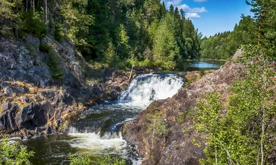 Водопад Кивач зимой: Коллекция уникальных изображений