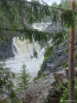 4K изображения водопада Кивач