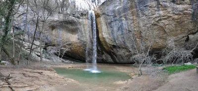 Впечатляющие снимки водопада Козырек