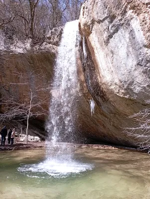 Оригинальные фоны с водопадом Козырек