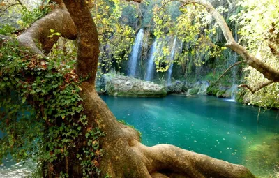 Водопад куршунлу фотографии