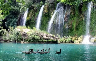 Фотка Водопад куршунлу в высоком разрешении