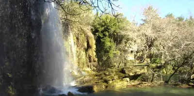 Фото водопада куршунлу в HD качестве