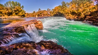 Уникальная картинка водопада Манавгат Турция доступна для скачивания