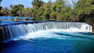 Фотография Водопада Манавгат Турция высокого разрешения в формате PNG