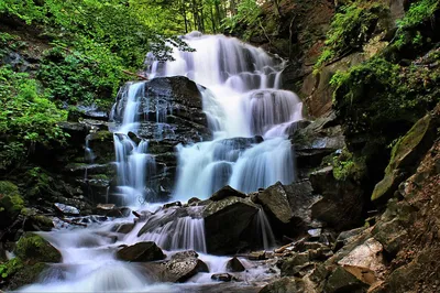 Водопад Шипот: красивые фотографии в высоком разрешении (JPG, PNG, WebP)