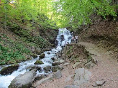 Водопад Шипот: фото с разными размерами и форматами для выбора