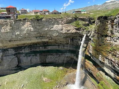 Красивые фотографии с водопадом Тобот