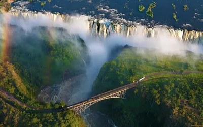 Full HD image of Tugela Falls - available for free download