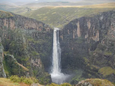 Download beautiful wallpaper of Tugela Falls in PNG format